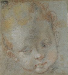 Head of a Child, late 16th century. Artist: Federico Barocci