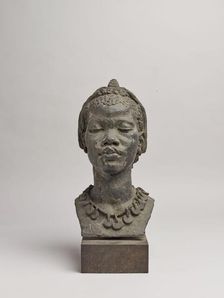 Head of a Dancing Girl, 1930s. Creator: Marguerite Milward