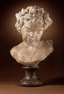 Head of a Faun, c.1750. Creator: Louis-Claude Vassé