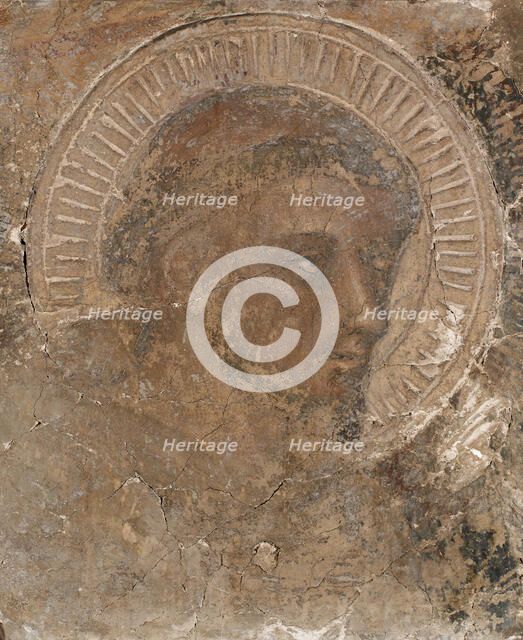 Head Of A Franciscan, 1319-47. Creator: Pietro Lorenzetti.