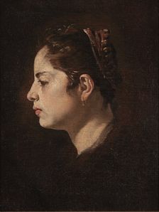 Head of a Girl, 1620-1622. Creator: Velàzquez, Diego (1599-1660)