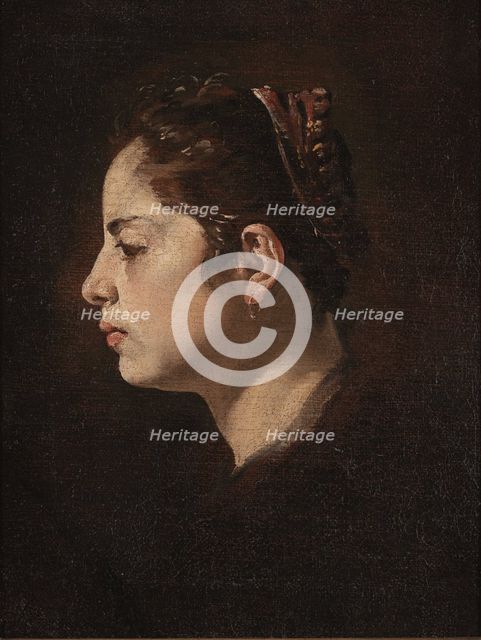 Head of a Girl, 1620-1622. Creator: Velàzquez, Diego (1599-1660).