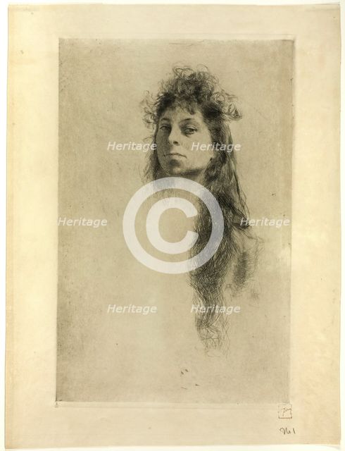 Head of a Girl, n.d. Creator: Robert Frederick Blum.
