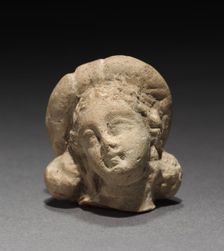 Head of a Goddess, 1-200. Creator: Unknown