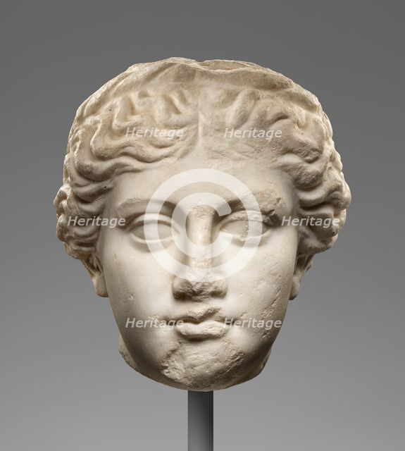 Head of a Goddess, 1st century BC-1st century AD. Creator: Unknown.