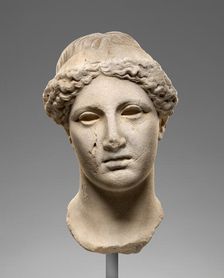 Head of a Goddess, mid-2nd century A.D. Creator: Unknown