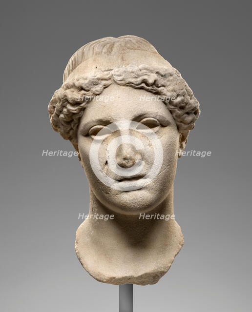 Head of a Goddess, mid-2nd century A.D. Creator: Unknown.