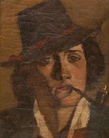 Head of a Groom, 1900-1910. Creator: Ladislav Mednyanszky