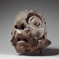 Head of a Grotesque, French, ca. 1200-1220. Creator: Unknown