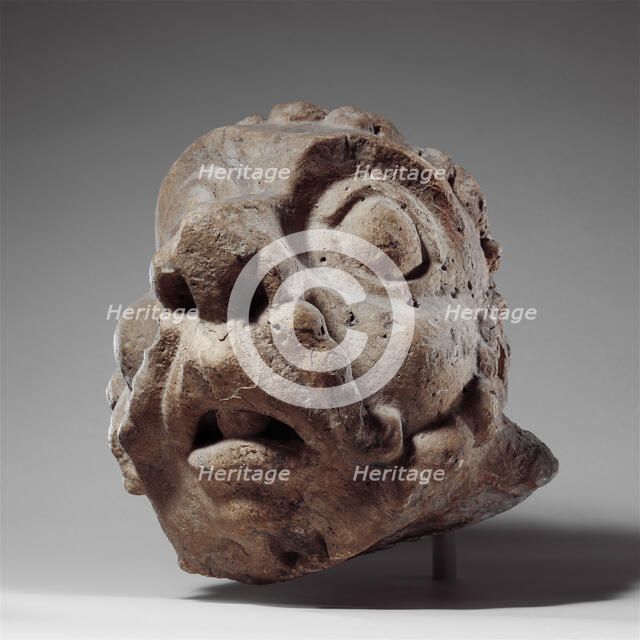 Head of a Grotesque, French, ca. 1200-1220. Creator: Unknown.