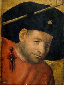 Head of a Halberdier, 1490s. Creator: Hieronymus Bosch