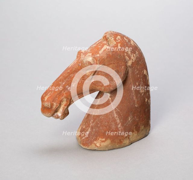 Head of a Horse, Han dynasty (206 B.C.-A.D. 221). Creator: Unknown.