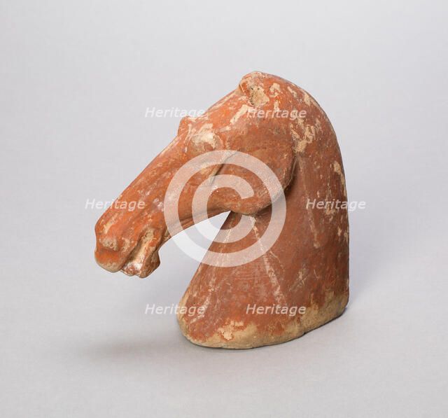 Head of a Horse, Han dynasty (206 B.C.-A.D. 221). Creator: Unknown.