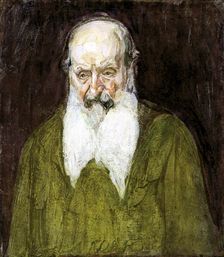 Head of a Jew in Palestine, 1899, reworked ca. 1918-1920. Creator: Henry Ossawa Tanner