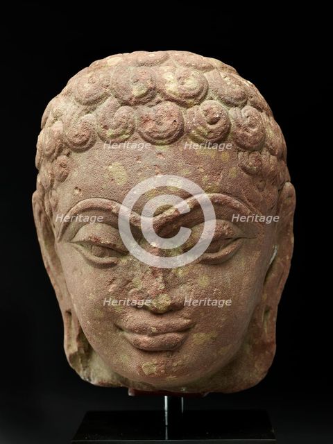 Head of a Jina, late 3rd century - early 4th century. Artist: Unknown.
