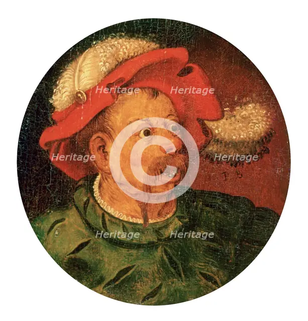 'Head of a Lansquenet', c1545-1569. Artist: Pieter Bruegel the Elder