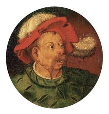 Head of a Lansquenet c1545-1569. Artist: Pieter Bruegel the Elder