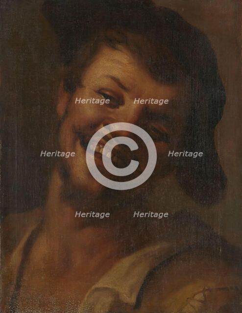 Head of a Laughing Man, 17th century. Creator: Unknown.