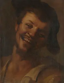 Head of a Laughing Man, 17th century. Creator: Unknown
