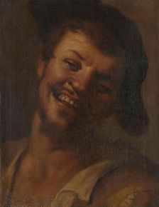 Head of a Laughing Man, 17th century. Creator: Unknown