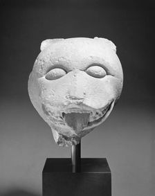 Head of a Lion, 7th century. Creator: Unknown