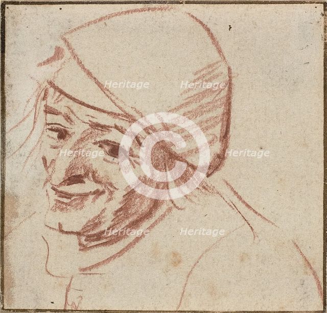 Head of a Peasant, n.d. Creator: Egbert van Heemskerk.