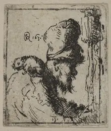 Head of a Rat Catcher, 17th century. Creator: Unknown