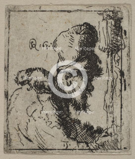 Head of a Rat Catcher, 17th century. Creator: Unknown.