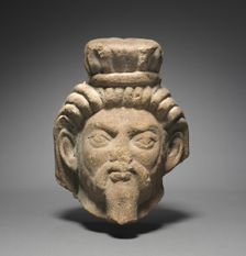 Head of a Rishi, c. 125-150. Creator: Unknown