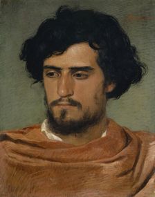 Head of a Roman, 1863. Creator: Arnold Bocklin
