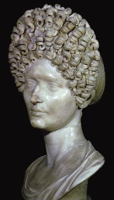 Head of a Roman Lady, 1st century