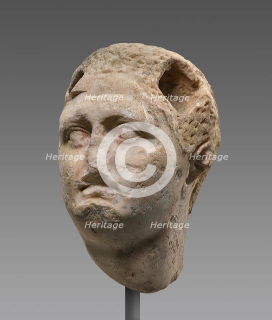 Head of a Statue of a Hellenistic Ruler, 3rd century B.C. Creator: Unknown.