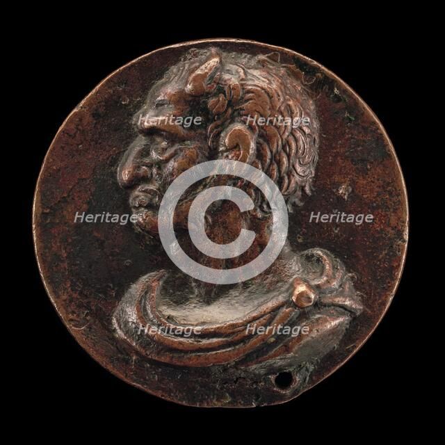 Head of a Satyr [obverse], 16th century. Creator: Unknown.