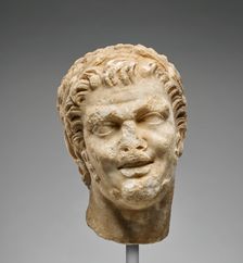 Head of a Satyr, A.D. 50-150. Creator: Unknown