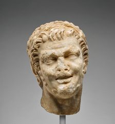 Head of a Satyr, A.D. 50-150. Creator: Unknown