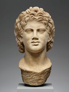 Head of a Satyr (Resting Satyr type), A.D. 130-180. Creator: Unknown