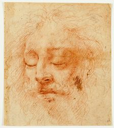 Head of a Sleeping Man, n.d. Creator: Correggio