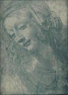 Head of a Virgin c15th century, (1932). Artist: Leonardo da Vinci