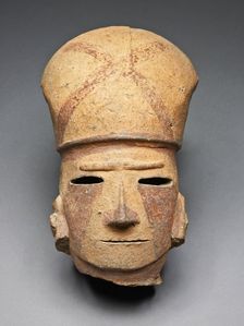Head of a Warrior, 6th century Kofun period (mid 3rd-6th century A.D.). Creator: Unknown