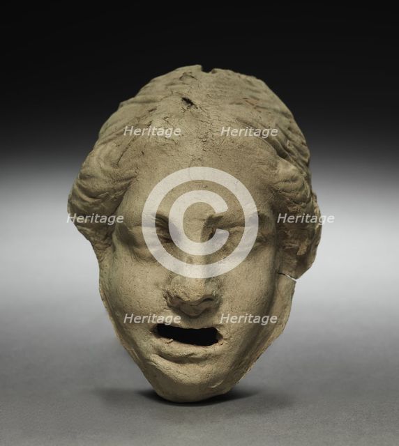 Head of a Weeping Woman, 1-200. Creator: Unknown.