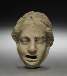 Head of a Weeping Woman, 1-200. Creator: Unknown