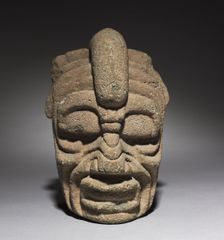Head of a Wind God, 400-600. Creator: Unknown