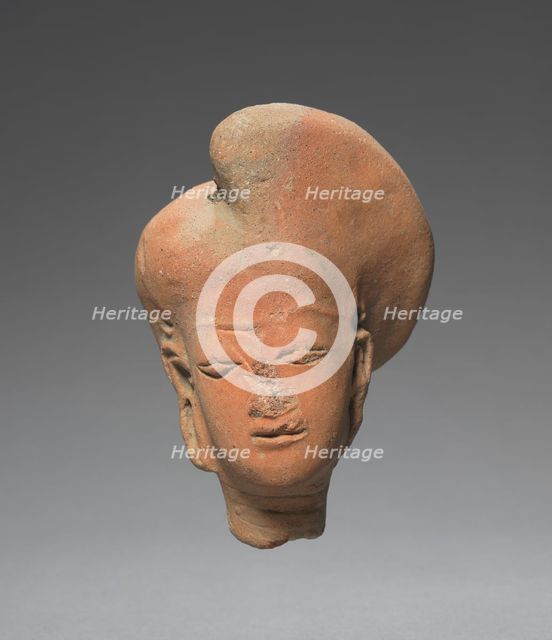 Head of a Woman, 14th-15th Century. Creator: Unknown.