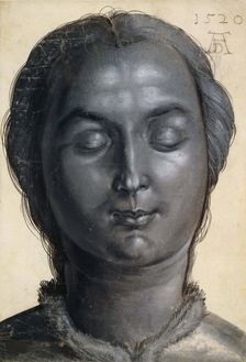 Head of a woman, 1520. Creator: Dürer, Albrecht (1471-1528)