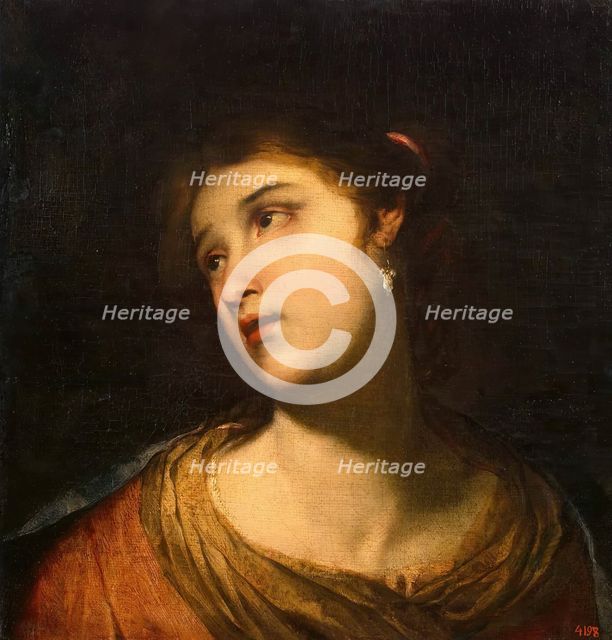 Head of a Woman, 1658. Creator: Juan de Valdés Leal.
