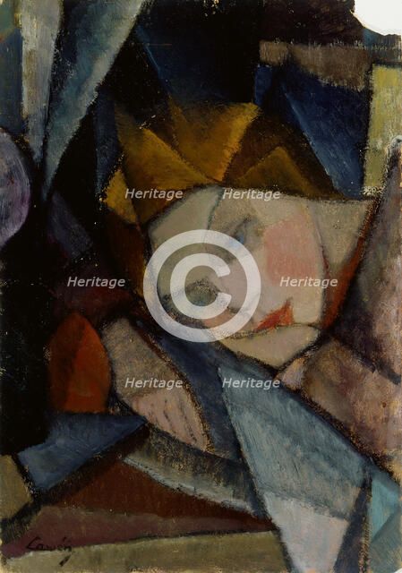 Head of a Woman, 1914-1920. Creator: Alvar Cawén.