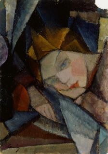 Head of a Woman, 1914-1920. Creator: Alvar Cawén