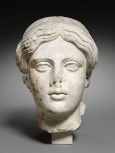 Head of a Woman, 1-15. Creator: Unknown