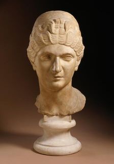 Head of a Woman, 138-161. Creator: Unknown