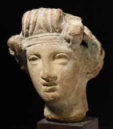 Head of a Woman, 1st-2nd century CE. Creator: Unknown